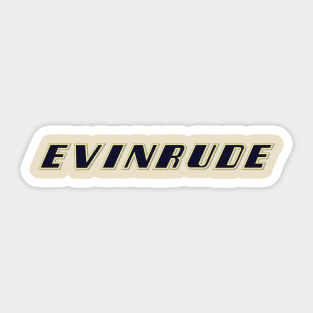 Evinrude Sticker